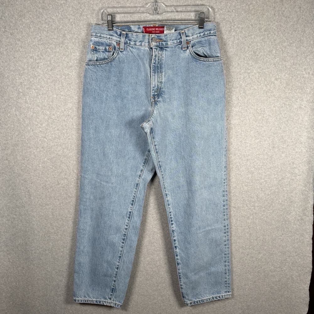 Levi's 550 Jeans Womens 30 X 27 Light Wash Denim Pants Y2K Vintage‎